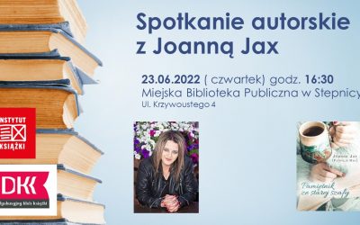 Spotkanie autorskie z Joanną Jax